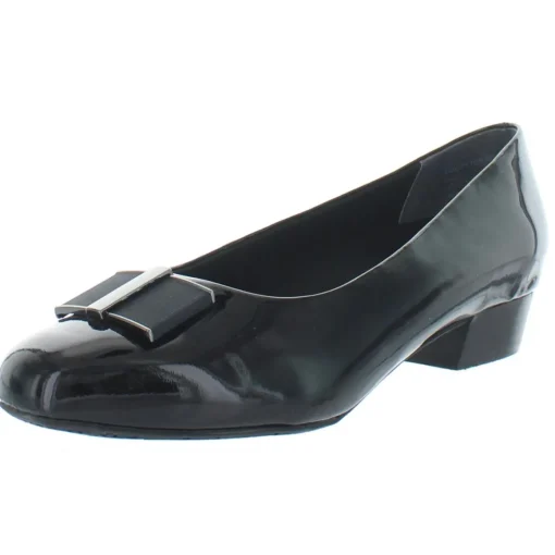 Twilight Bow Slip On Dress Pumps