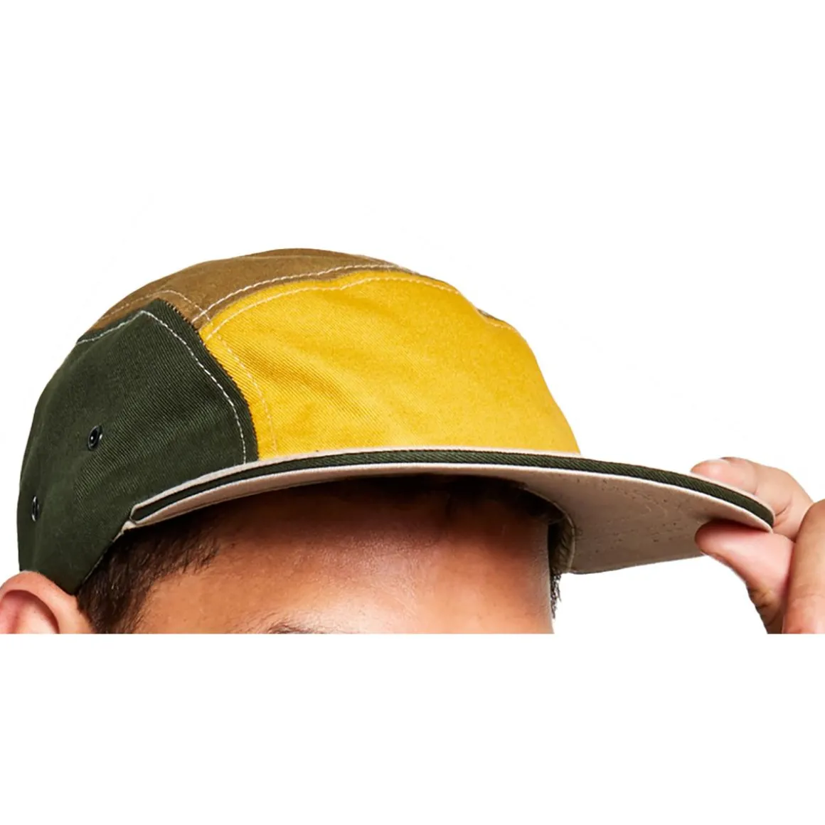 Twill Colorblock Ball Cap