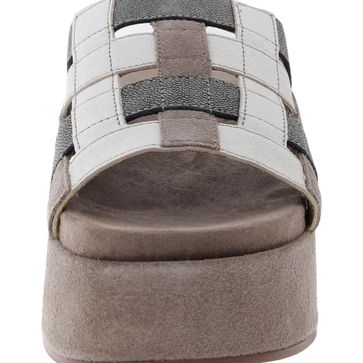 Ulrich Leather Wedge Platform Sandals