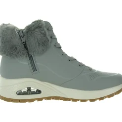Uno Rugged Lace-Up Faux Fur Winter & Snow Boots
