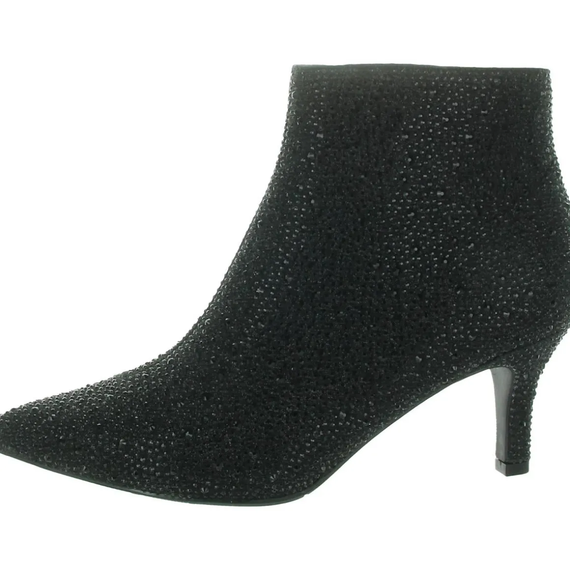 Ursula Rhinestone Pointed Toe Booties