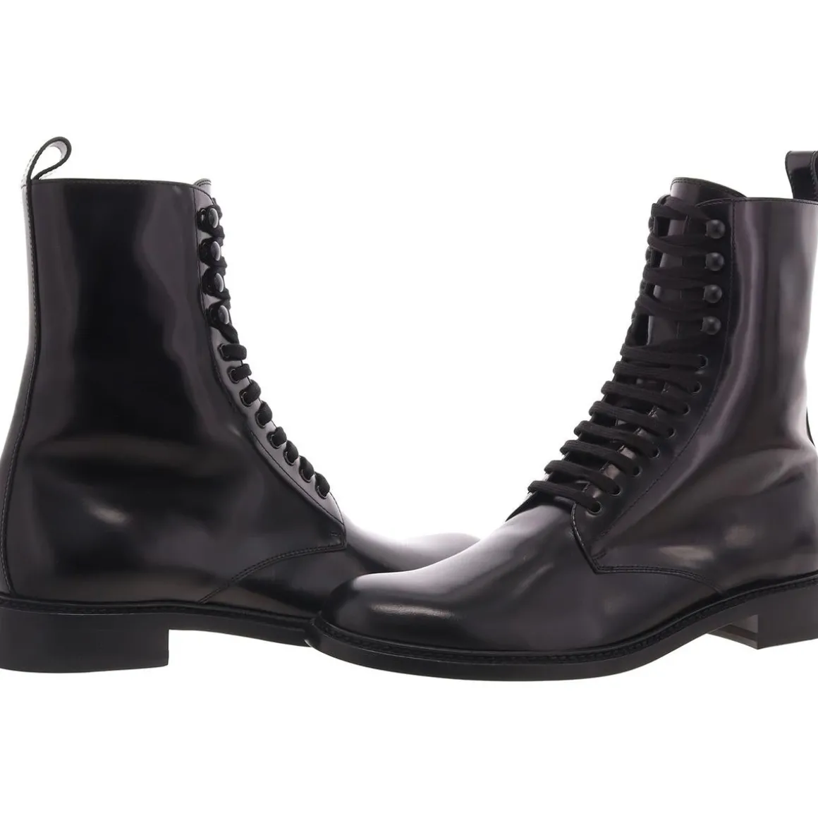 Vaughn 20 Lace-Up Leather Combat & Lace-Up Boots