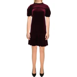 Velour Shift Dress