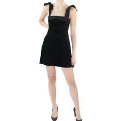 Velvet Short Mini Dress