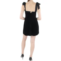 Velvet Short Mini Dress