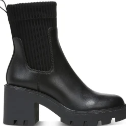 Versuz Leather Ankle Ankle Boots