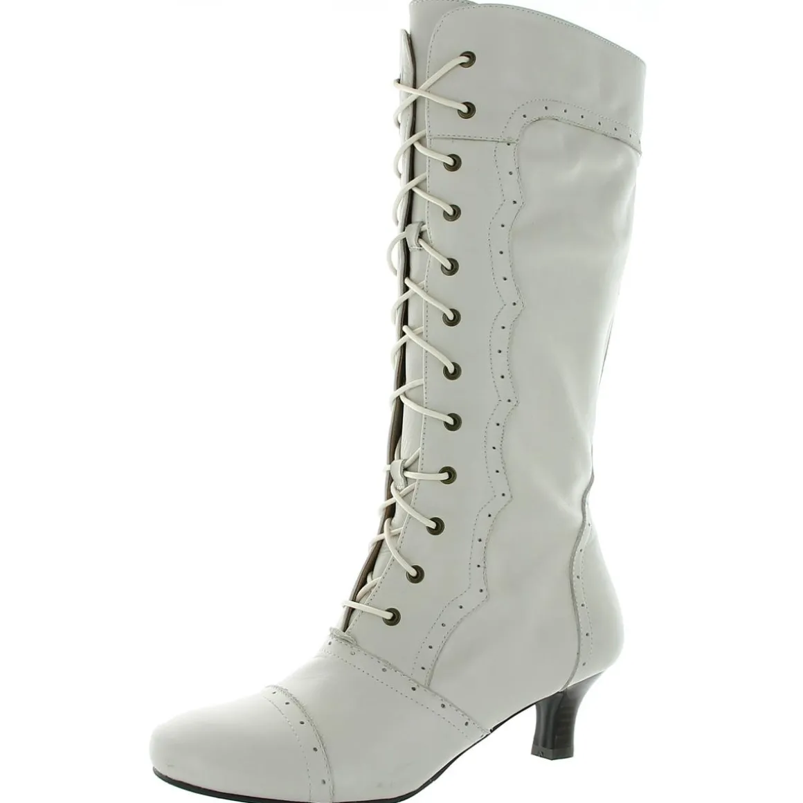 Vintage Leather Tall Knee-High Boots