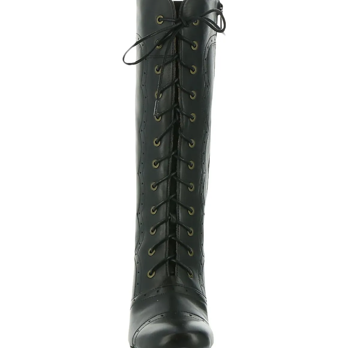 Vintage Leather Tall Knee-High Boots