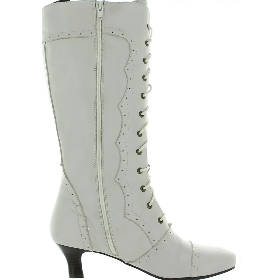 Vintage Leather Tall Knee-High Boots