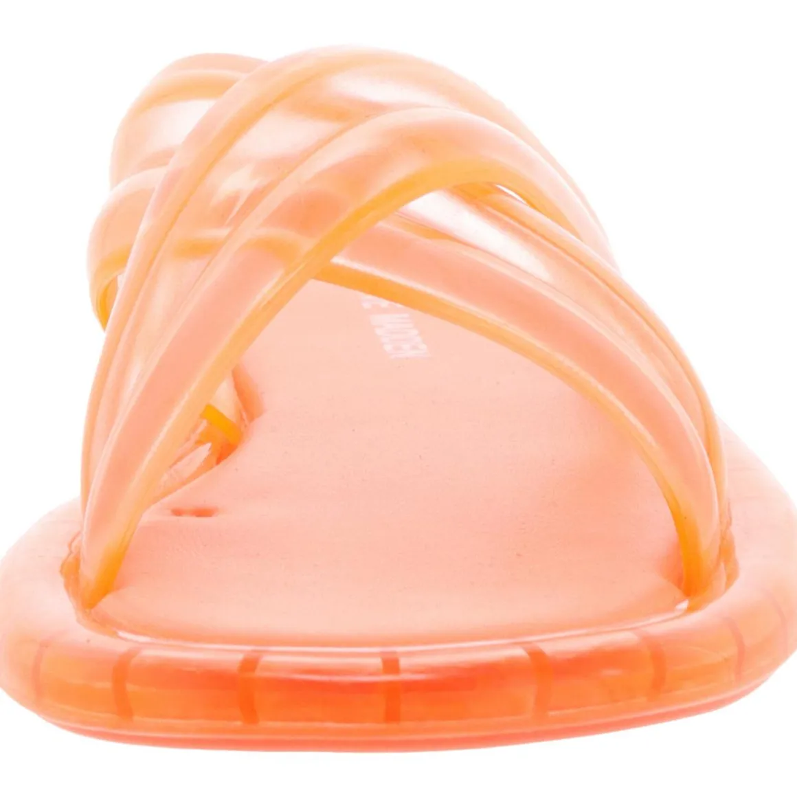 Wallis Criss-Cross Rubber Slide Sandals