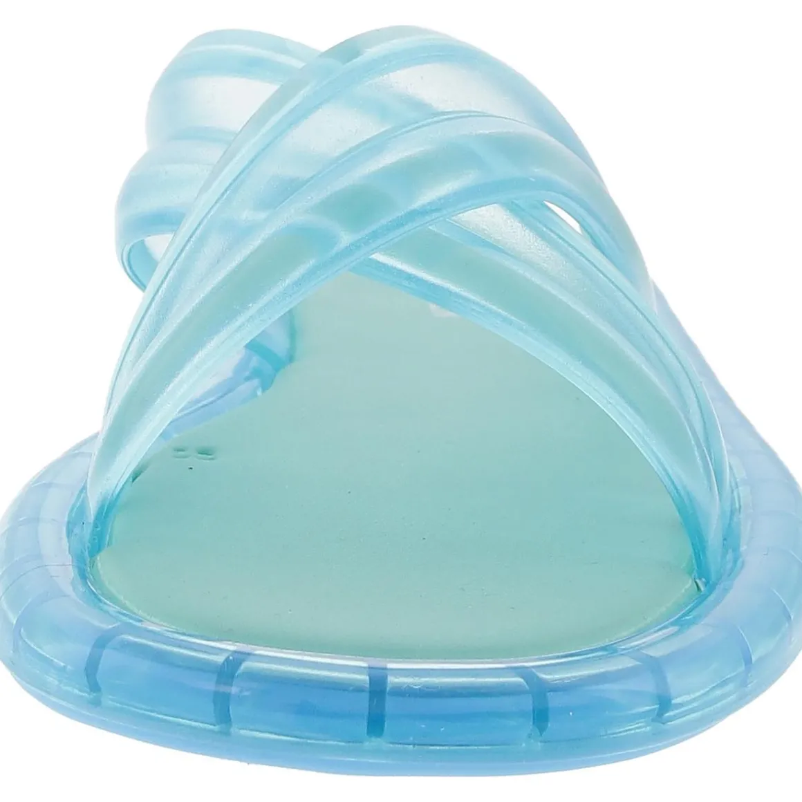 Wallis Criss-Cross Rubber Slide Sandals