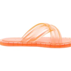 Wallis Criss-Cross Rubber Slide Sandals