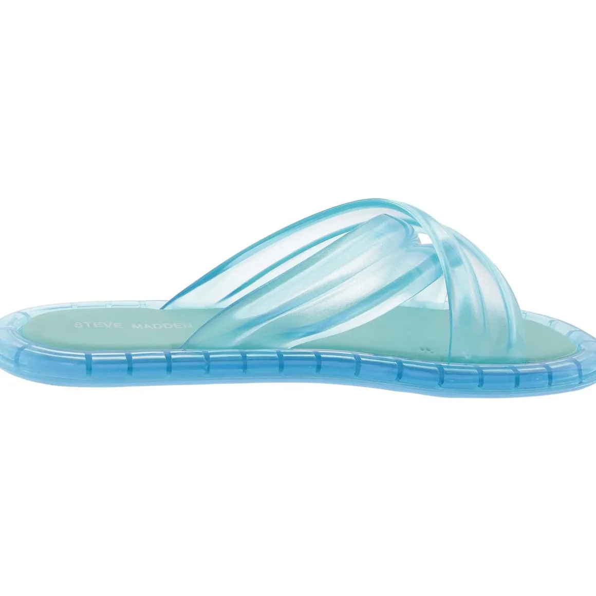 Wallis Criss-Cross Rubber Slide Sandals