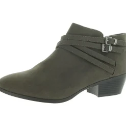 Willow Padded Insole Almond Toe Ankle Boots