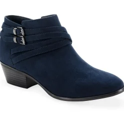 Willow Padded Insole Almond Toe Ankle Boots