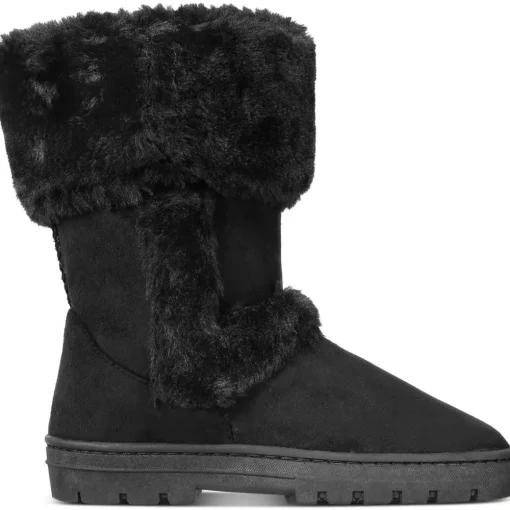 Witty Suede Mid-Calf Winter Boots