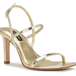 WN Olah 3 Faux Leather Slingback Sandals