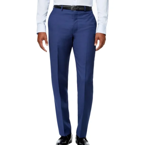Wool Slim Fit Dress Pants