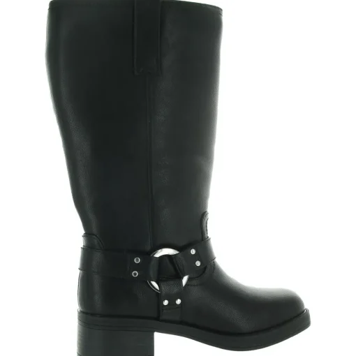 WS11139W Buckle Mid-Calf Boots