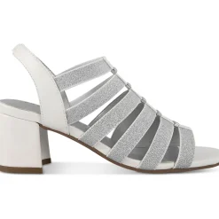 Yahnnie Strappy Slingback Block Heel