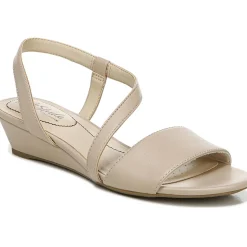 Yasmine Strappy Slip On Wedges