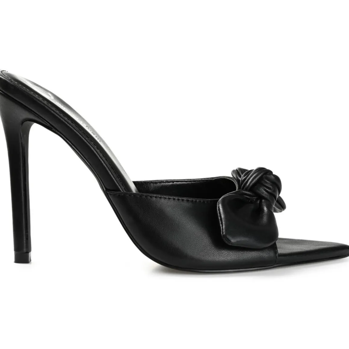 ZELAH Faux Leather Open Toe Pumps