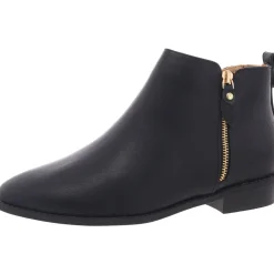 Zipper Ankle Boots