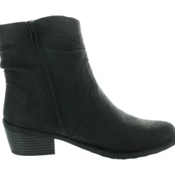 Zipper Ankle Boots