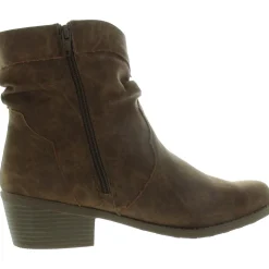 Zipper Ankle Boots