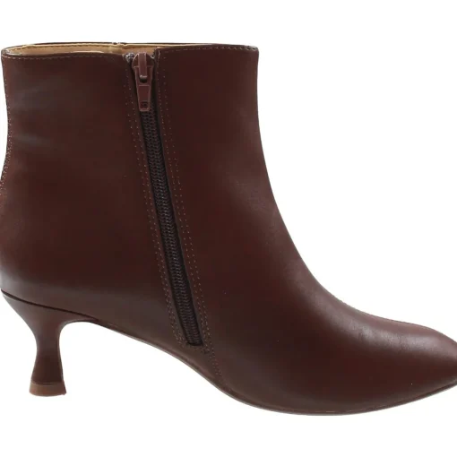 Zipper Ankle Boots