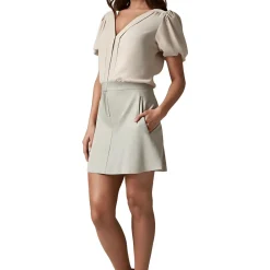 Zipper Pencil Skirt