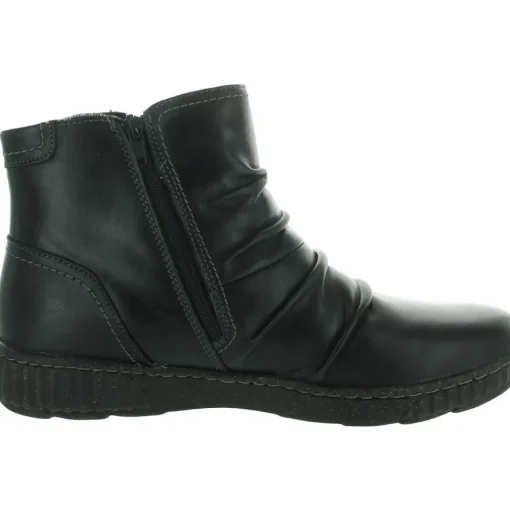 Zipper Ankle Boots